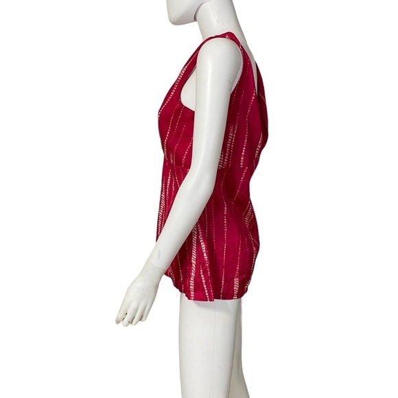 BANANA REPUBLIC Blouse Pink Tank Top Shirt Size M - Picture 3 of 8